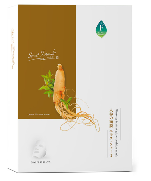 人參緊緻植萃面膜5片/盒裝